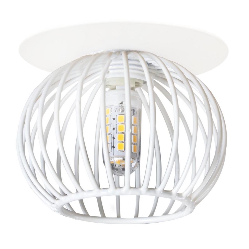 Infälld spotlight SK 93 1xG9/40W/230V vit