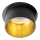 Infälld spotlight SPAG GU10/35W svart/guld