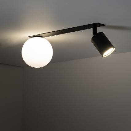 Infälld spotlight VOX 1xG9/8W/230V + 1xGU10/10W svart