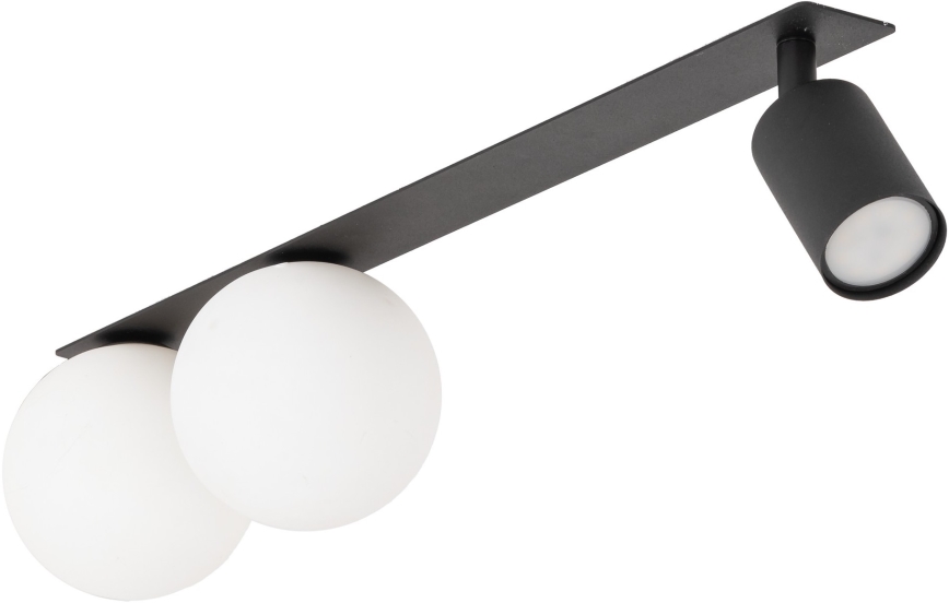 Infälld spotlight VOX 2xG9/8W/230V + 1xGU10/10W svart