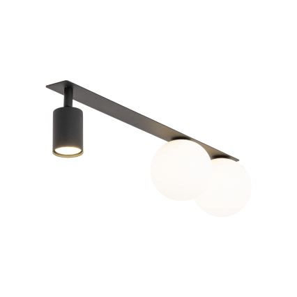 Infälld spotlight VOX 2xG9/8W/230V + 1xGU10/10W svart