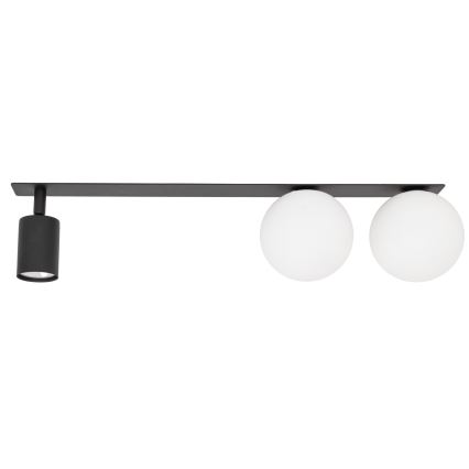 Infälld spotlight VOX 2xG9/8W/230V + 1xGU10/10W svart