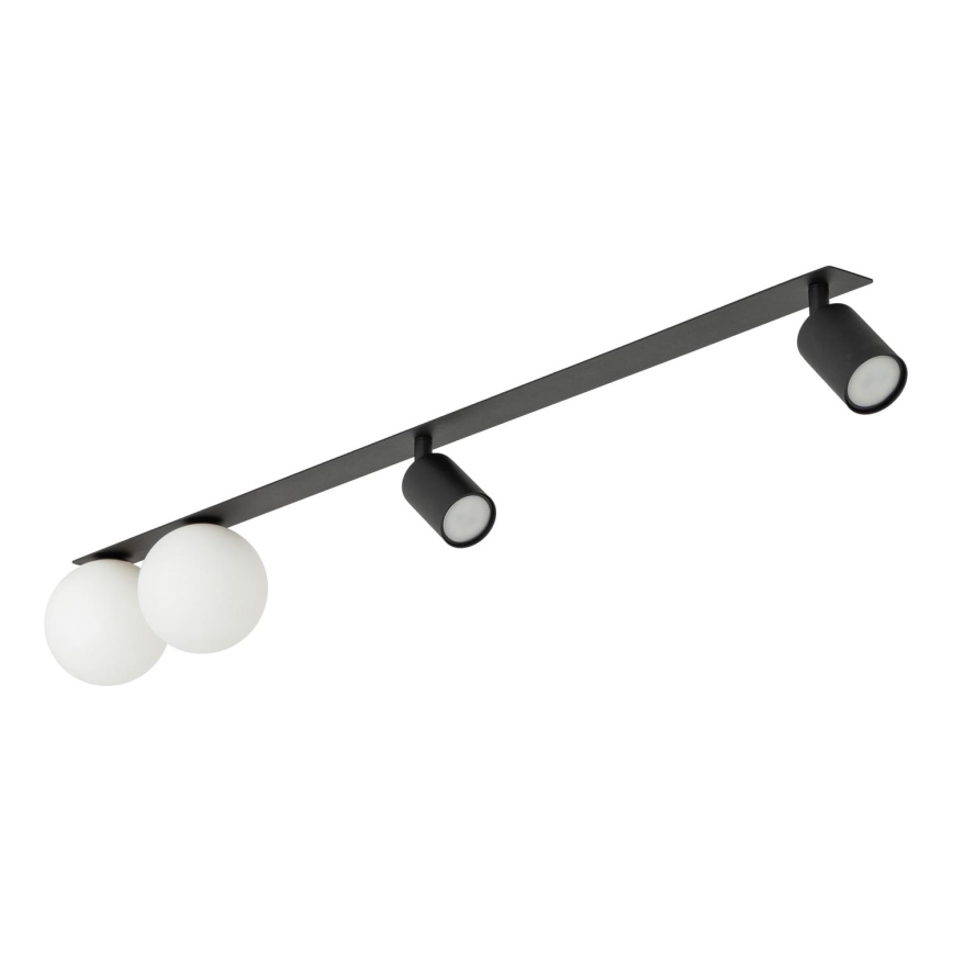Infälld spotlight VOX 2xG9/8W/230V + 2xGU10/10W svart