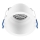 Infälld taklampa GU10 Ø 9 cm vit