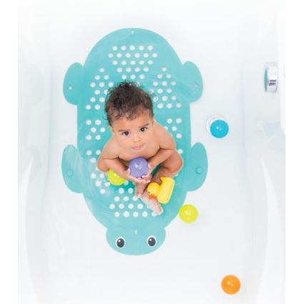 Infantino - Anti-slip bath mat 2i1 sköldpadda