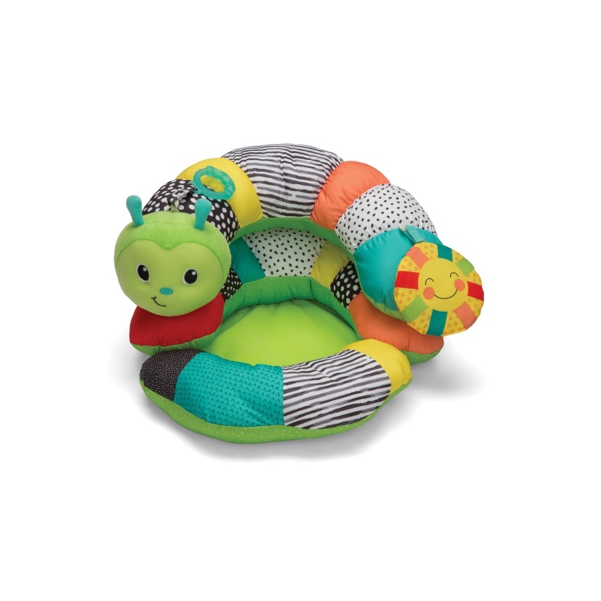 Infantino - Barn tummy time pillow 2i1 larv