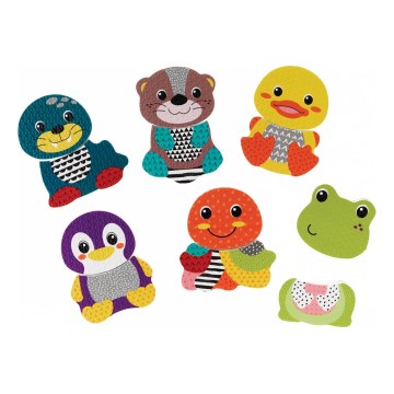 Infantino - Foam bath stickers MIX&MATCH