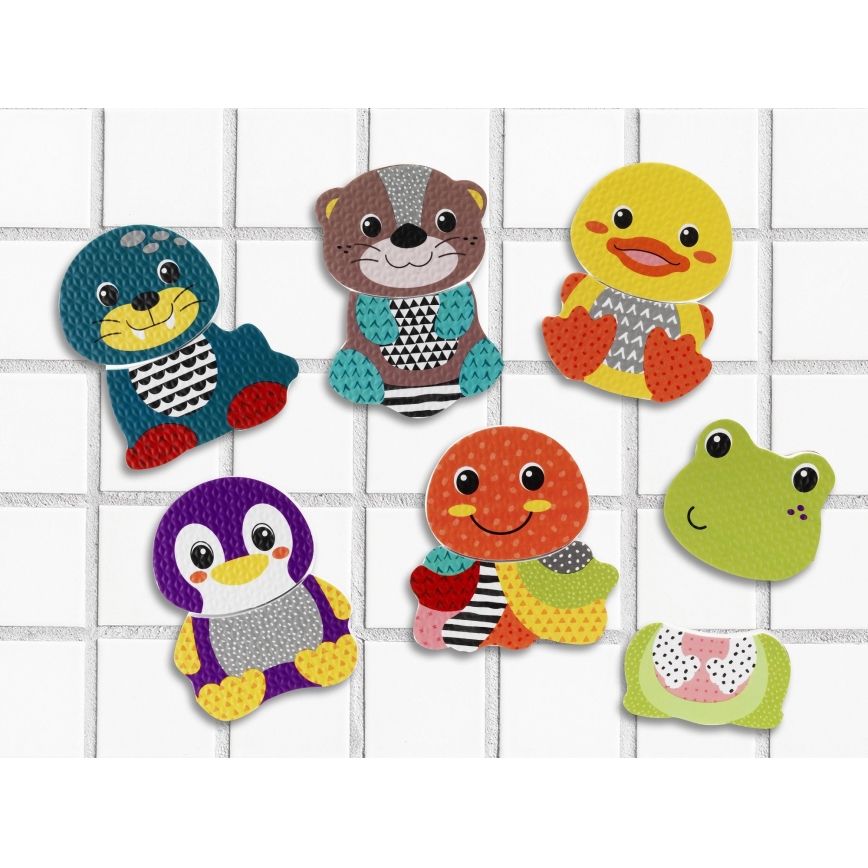 Infantino - Foam bath stickers MIX&MATCH