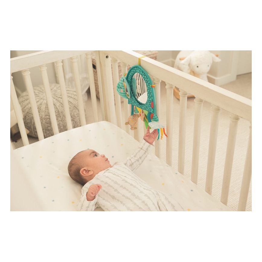 Infantino - Hanging toy med activities och spegel elefant