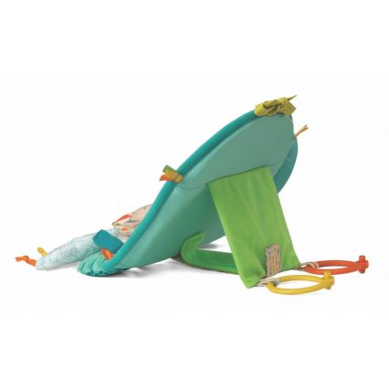 Infantino - Hanging toy med activities och spegel elefant