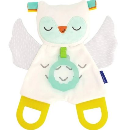 Infantino - Nattlampa med ett gosedjur med ljus Owl