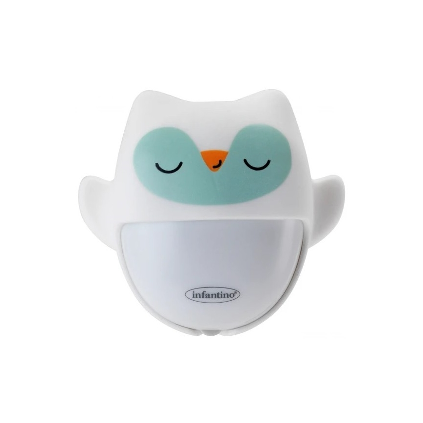 Infantino - Nattlampa med ett gosedjur med ljus Owl