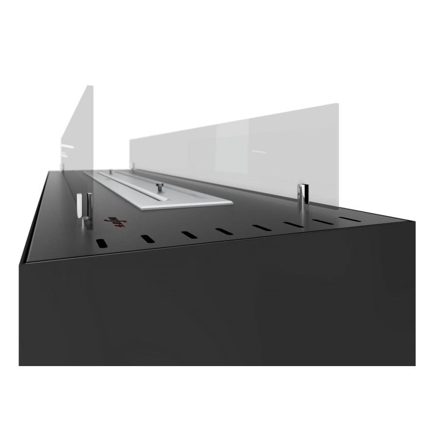 InFire - BIO eldstad 110x65 cm 3,5kW svart