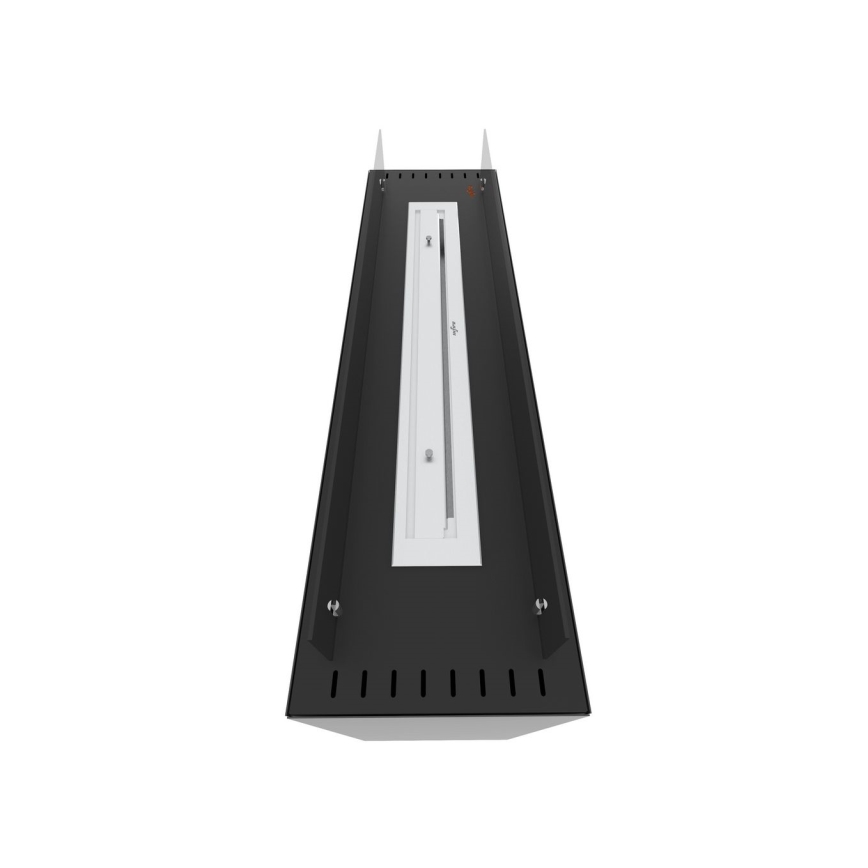 InFire - BIO eldstad 110x65 cm 3,5kW svart