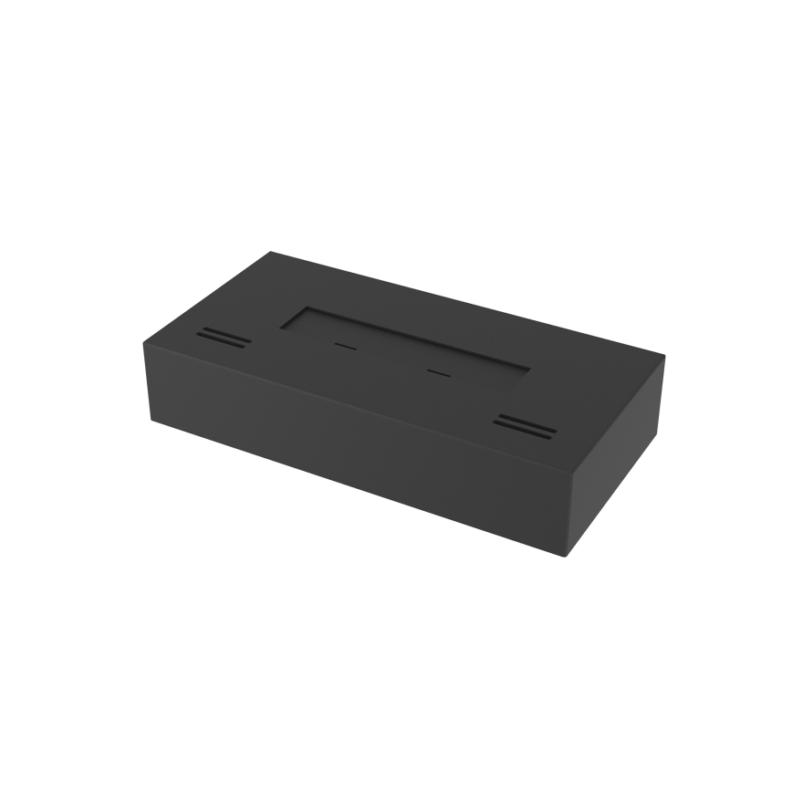 InFire - BIO eldstad 8x40 cm 3kW svart