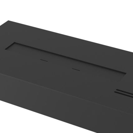 InFire - BIO eldstad 8x40 cm 3kW svart