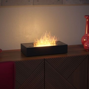 InFire - BIO eldstad 8x50 cm 3kW svart