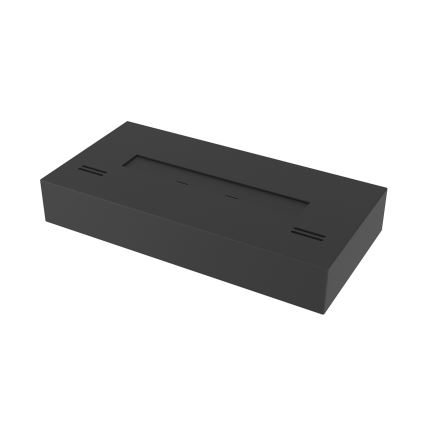 InFire - BIO eldstad 8x50 cm 3kW svart