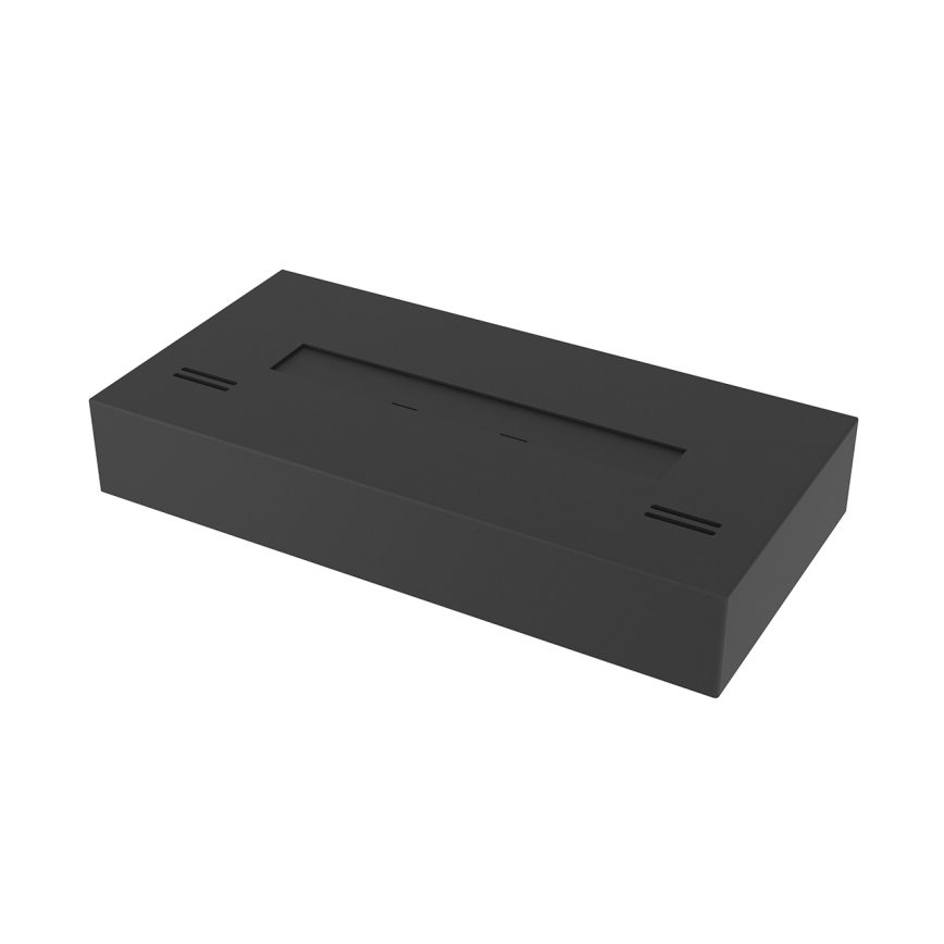 InFire - BIO eldstad 8x50 cm 3kW svart
