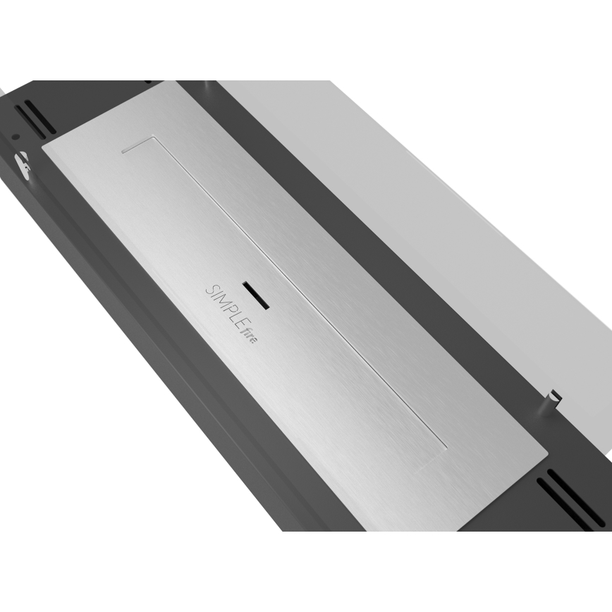 InFire - BIO eldstad 8x60 cm 3kW svart