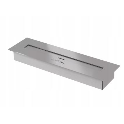 InFire - BIO eldstad 8x60 cm 3kW svart