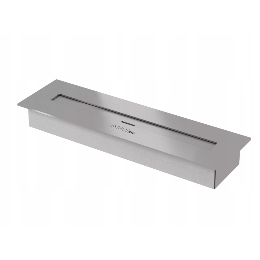 InFire - BIO eldstad 8x60 cm 3kW svart