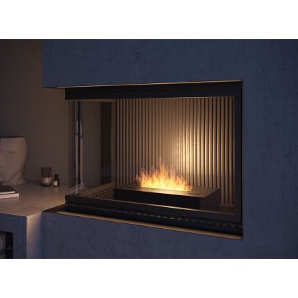 InFire - BIO eldstad 8x60 cm 3kW svart