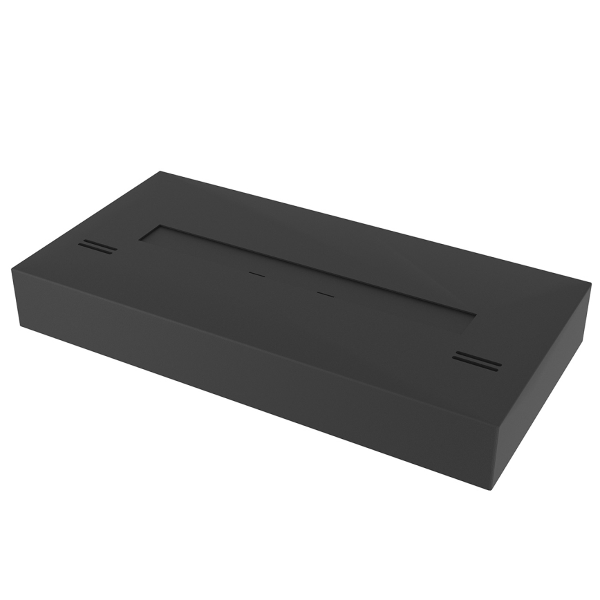 InFire - BIO eldstad 8x60 cm 3kW svart