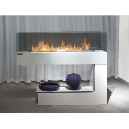 InFire - BIO fireplace 110x85,5 cm 3kW vit