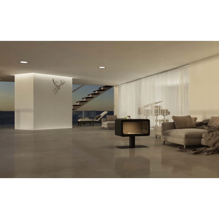 InFire - BIO fireplace 82,5x74,3 cm 3kW svart