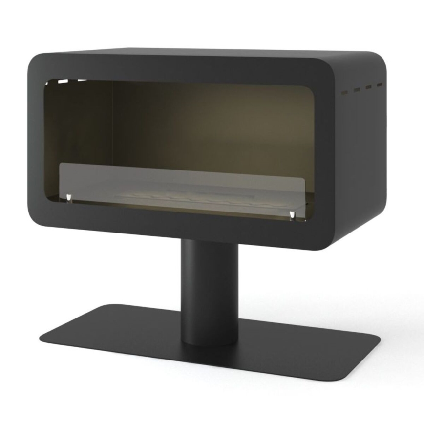 InFire - BIO fireplace 82,5x74,3 cm 3kW svart