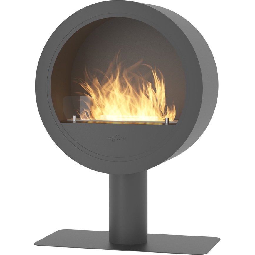 InFire - BIO fireplace diameter 70 cm 3kW svart