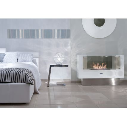 InFire - BIO-kamin 110x75 cm 3 kW dubbelriktad