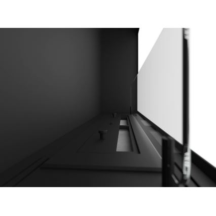 InFire - Built-in BIO fireplace 90x50 cm 3kW svart