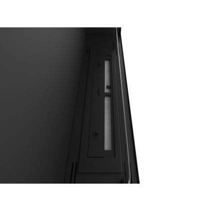 InFire - Built-in BIO fireplace 90x50 cm 3kW svart