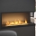 InFire - Corner BIO fireplace 110x45 cm 3kW svart