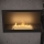 InFire - Corner BIO fireplace 84x54 cm 3kW svart