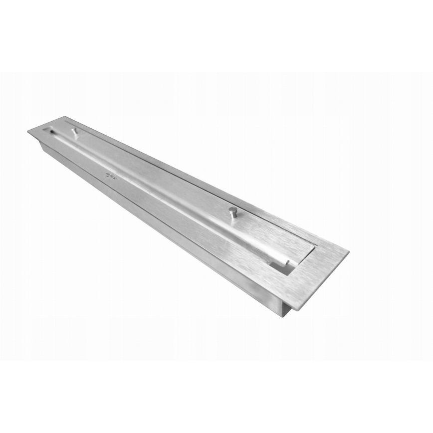 InFire - Hörn BIO eldstad 45x120 cm 3kW svart