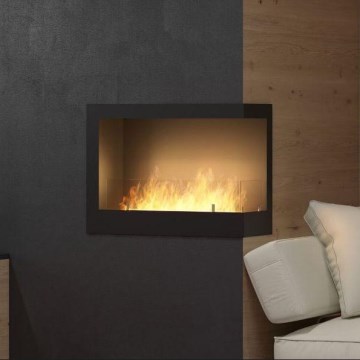 InFire - Hörn BIO eldstad 45x60 cm 3kW svart