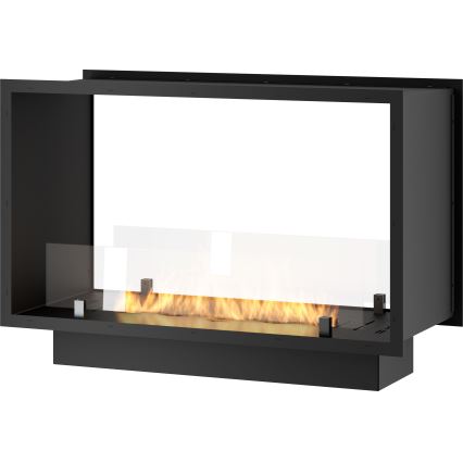 InFire - Inbyggd BIO eldstad 48,5x83,5 cm 3,5kW svart