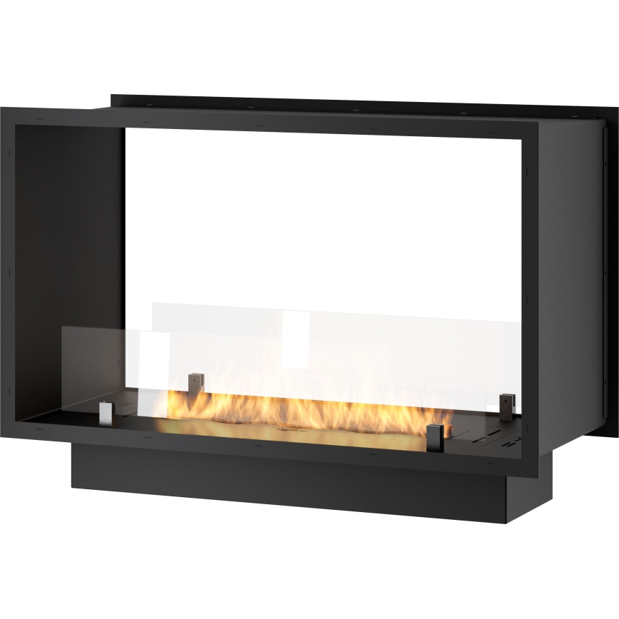 InFire - Inbyggd BIO eldstad 48,5x83,5 cm 3,5kW svart