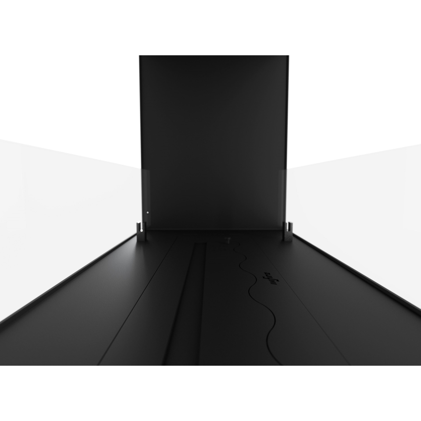 InFire - Inbyggd BIO eldstad 48,5x83,5 cm 3,5kW svart