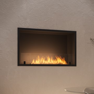 InFire - Inbyggd BIO eldstad 49,4x84,4 cm 3,5kW svart