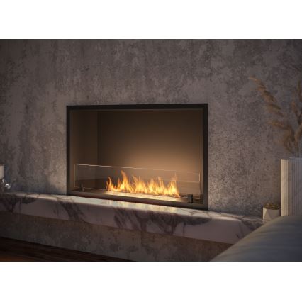 InFire - Inbyggd BIO eldstad 49,4x84,4 cm 3,5kW svart