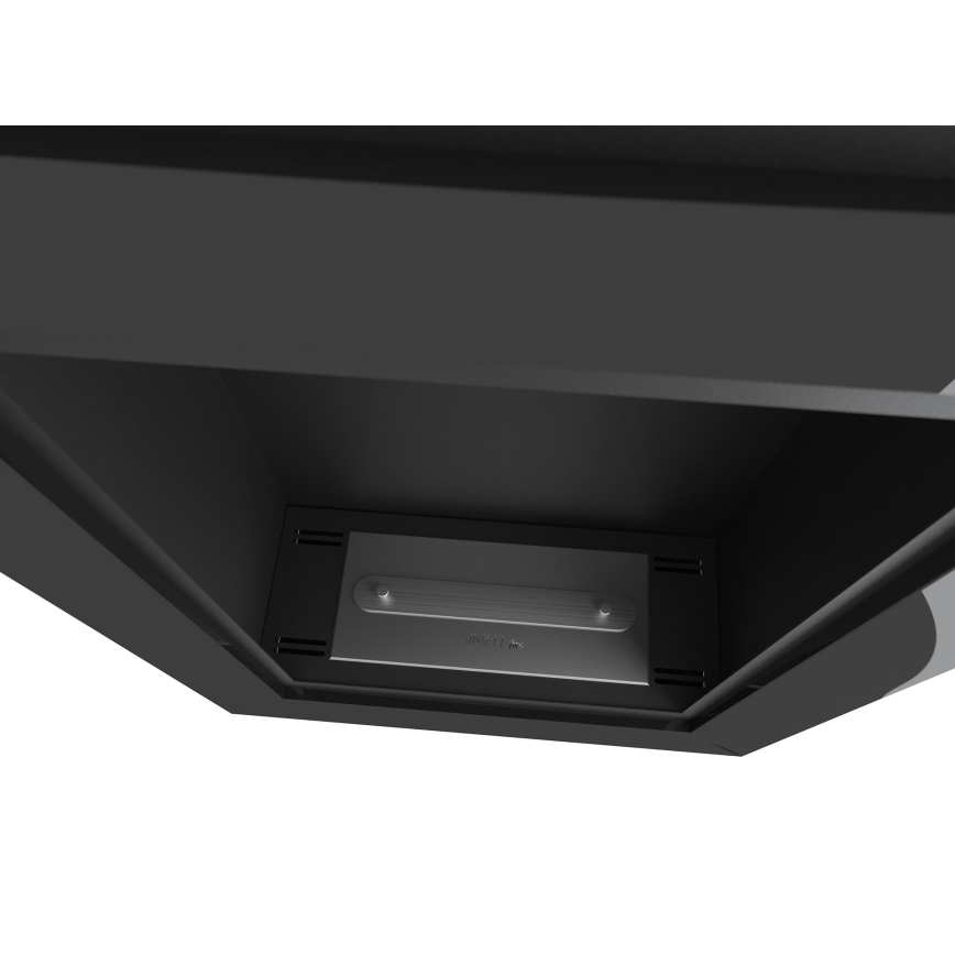 InFire - Inbyggd BIO eldstad 79x55 cm 3kW svart