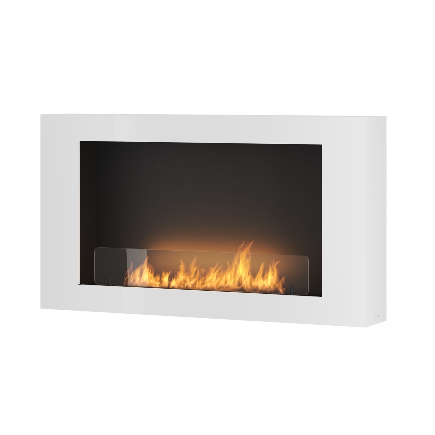 InFire - Wall BIO fireplace 100x56 cm 3kW vit
