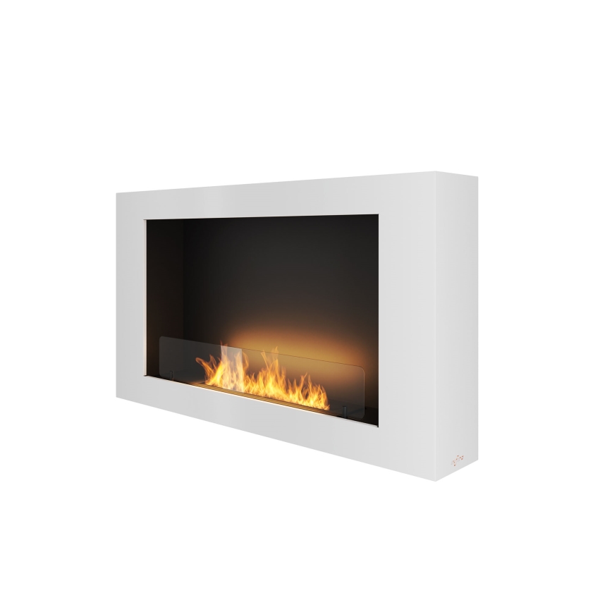 InFire - Wall BIO fireplace 100x56 cm 3kW vit