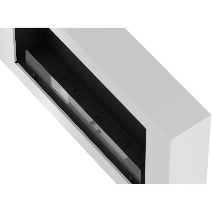 InFire - Wall BIO fireplace 100x56 cm 3kW vit