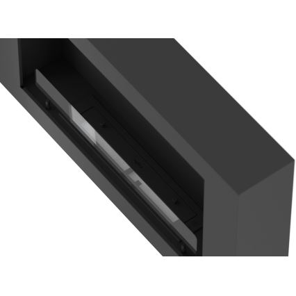 InFire - Wall BIO fireplace 100x56 cm 3kW svart