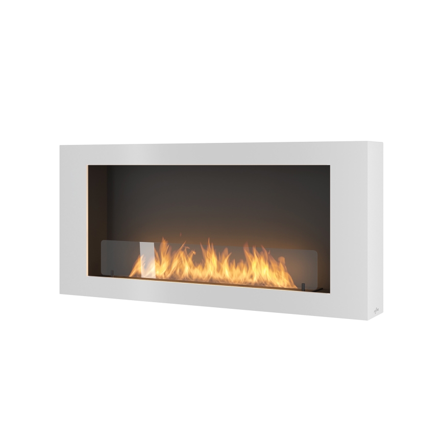 InFire - Wall BIO fireplace 120x56 cm 3kW vit